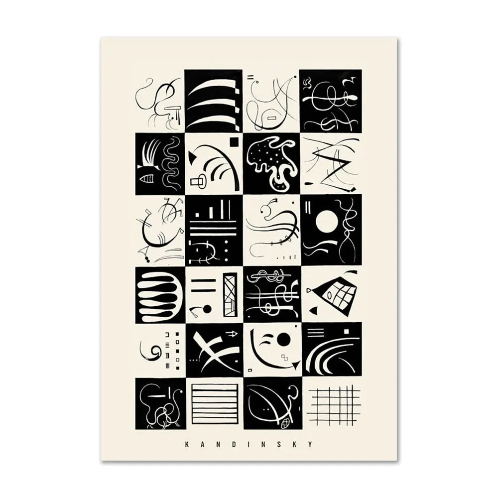 Lisslune | Monochrome Canvas Poster