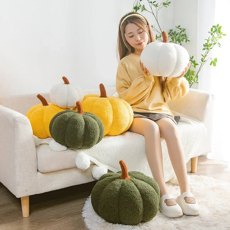 Rynx | Cute and Creative Pumpkin Plush Toy Cushion A Popular Nordic-Style Chair Cushion