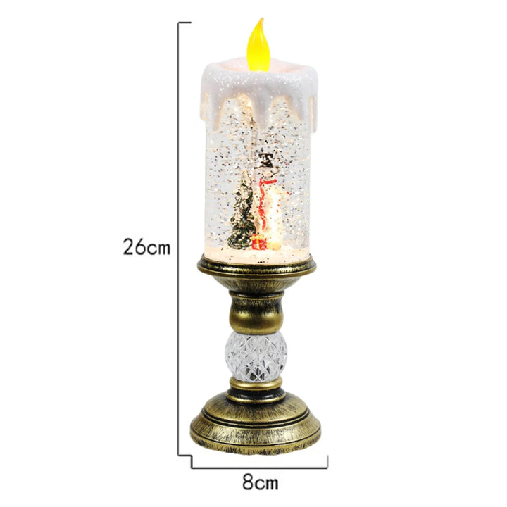 Lisslune | Crystal Echo Christmas Water Candle