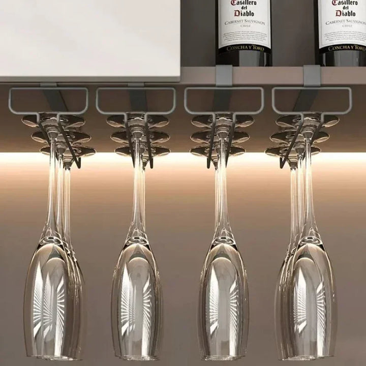 Lisslune | Wine glass holder for clamping onto the shelf
