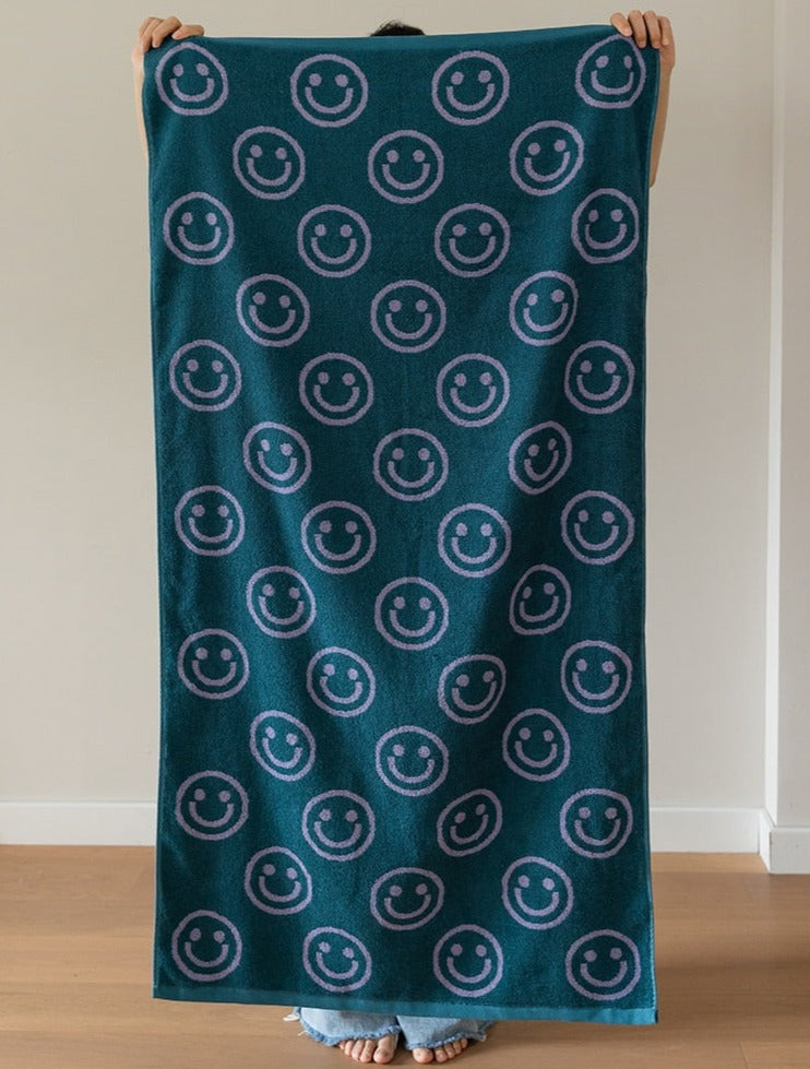 Lisslune | Double-sided Smiley Towel