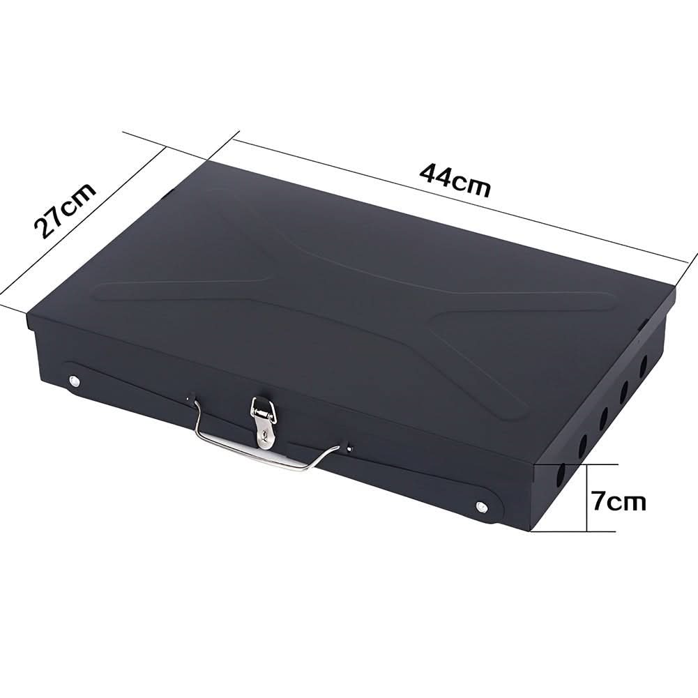 Lisslune | Folding Steel Grill for Mobile BBQ & Spontaneous Grilling Fun