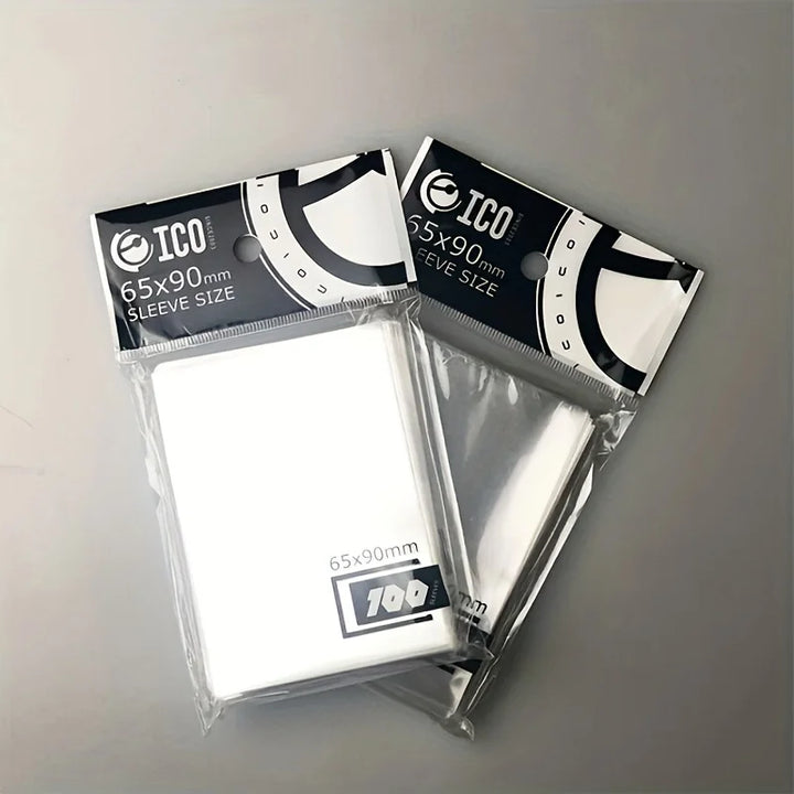 Rynx | 200 pieces (2 packs) 65*90mm card sleeves, card protectors for trading cards, for football star cards board game card sleeves
