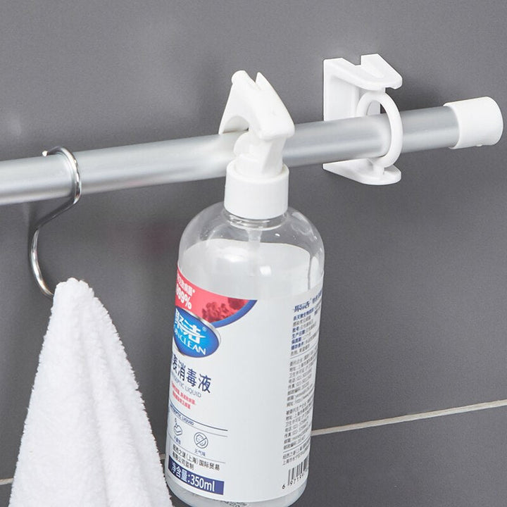 Lisslune | Punch-Free Handy Hook Adjustable Rod Holder