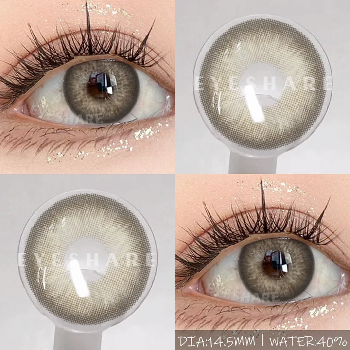 Rynx | Naturally colored contact lenses for the eyes 1 pair brown pupil contact lenses Fashion blue lenses annually cosmetic gray contact lenses