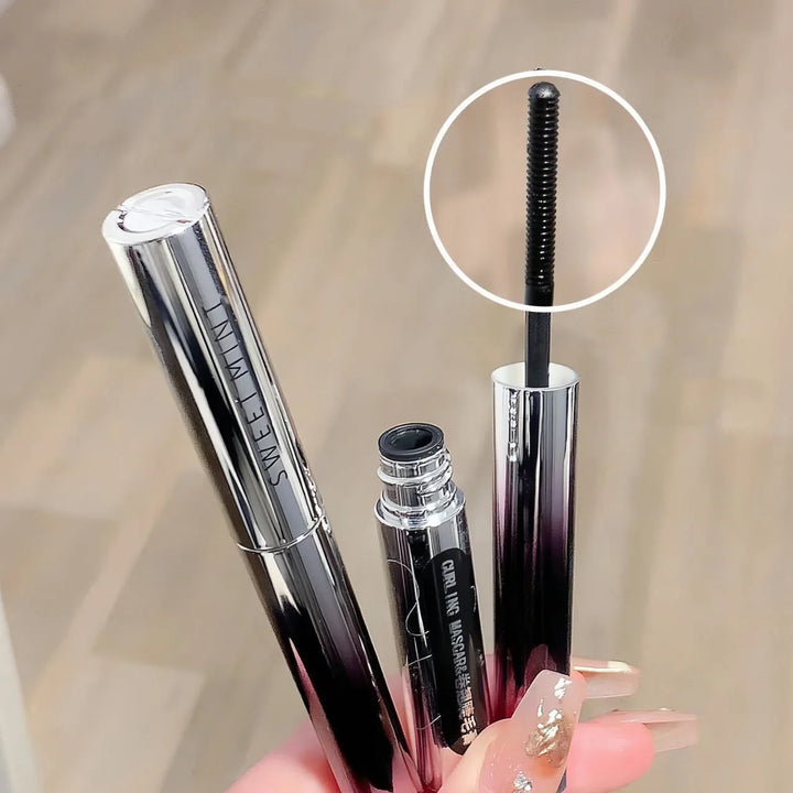 Rynx | Black Metal Beam Type Head Mascara 3D Extended Eyelashes Extra Volume Waterproof Natural Eyelashes Women Makeup Korean Cosmetics
