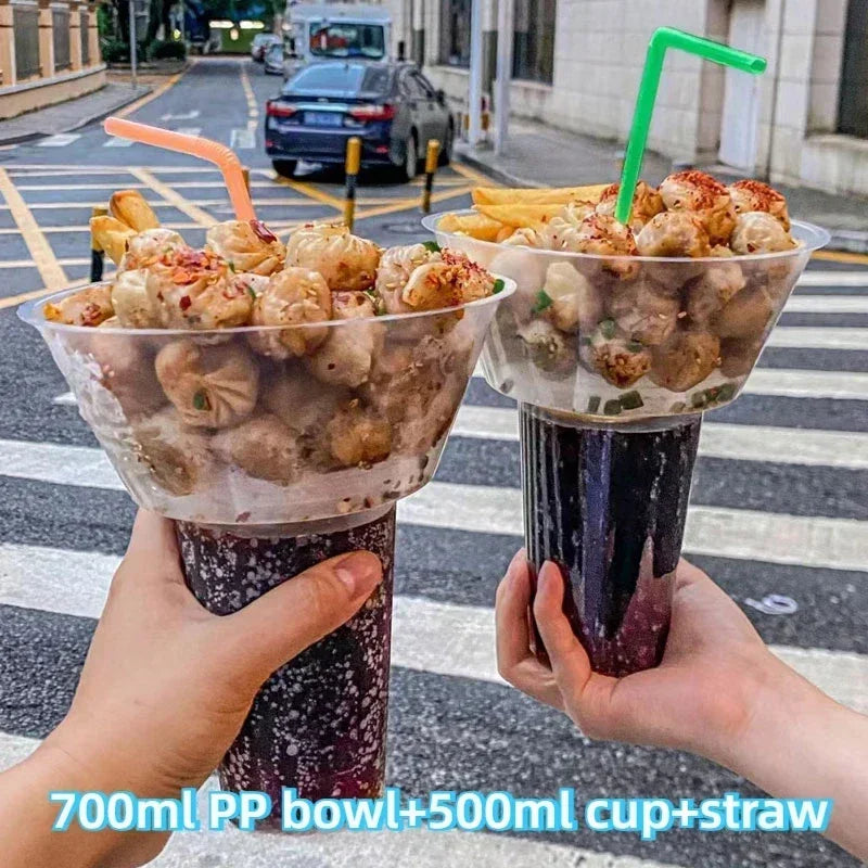 Lisslune | Easy Snack Go Cup Bowl Combo
