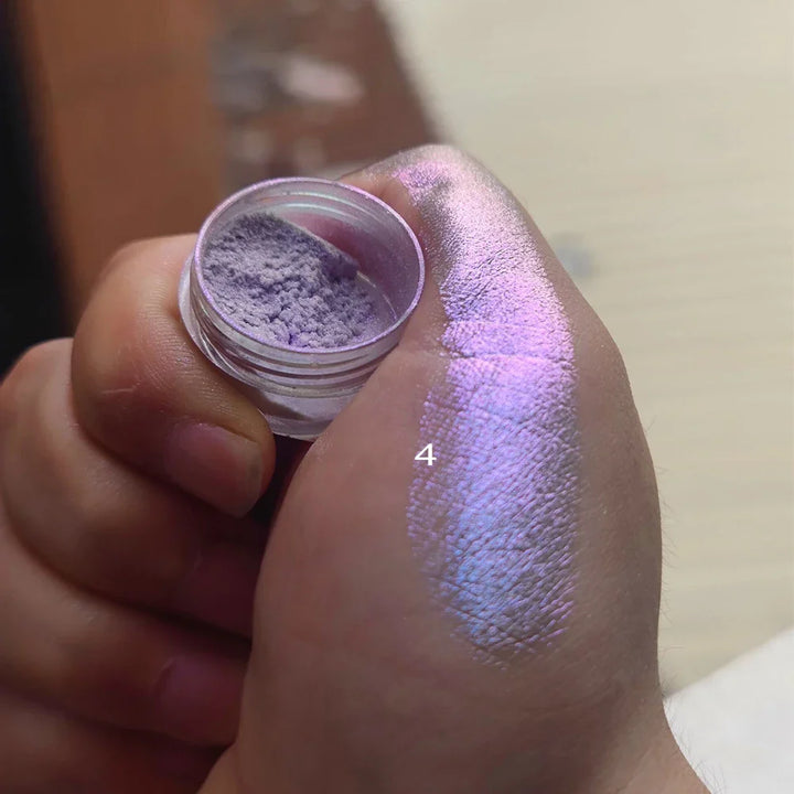 Rynx | 1 Glass Chameleon Nail Flakes Irregular Aluminum Foil UV Gel Polish Nail Sequins Paillettes Manicure Art Decoration Glitter Powder