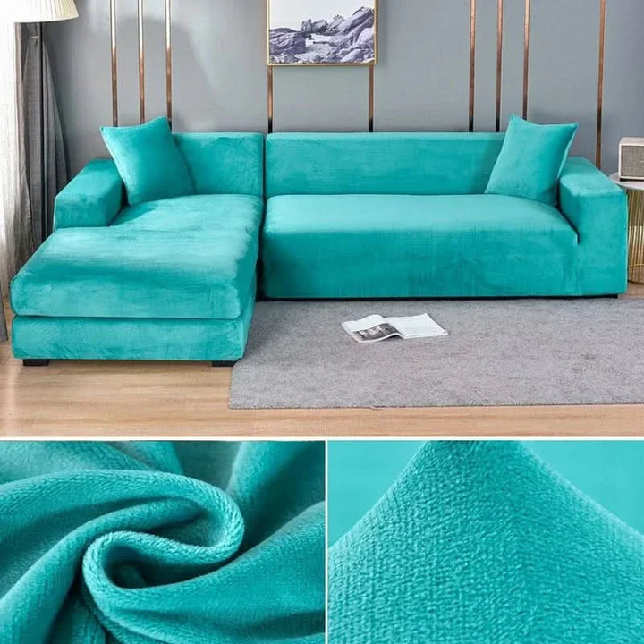 Lisslune | PlushFit - High-Quality Sofa Covers Made of Stretch Velvet