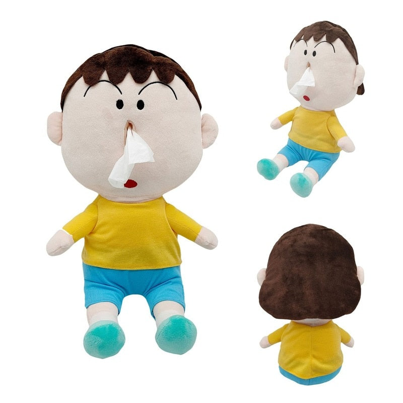 Lisslune | Mini Human Plush Toy Tissue Box