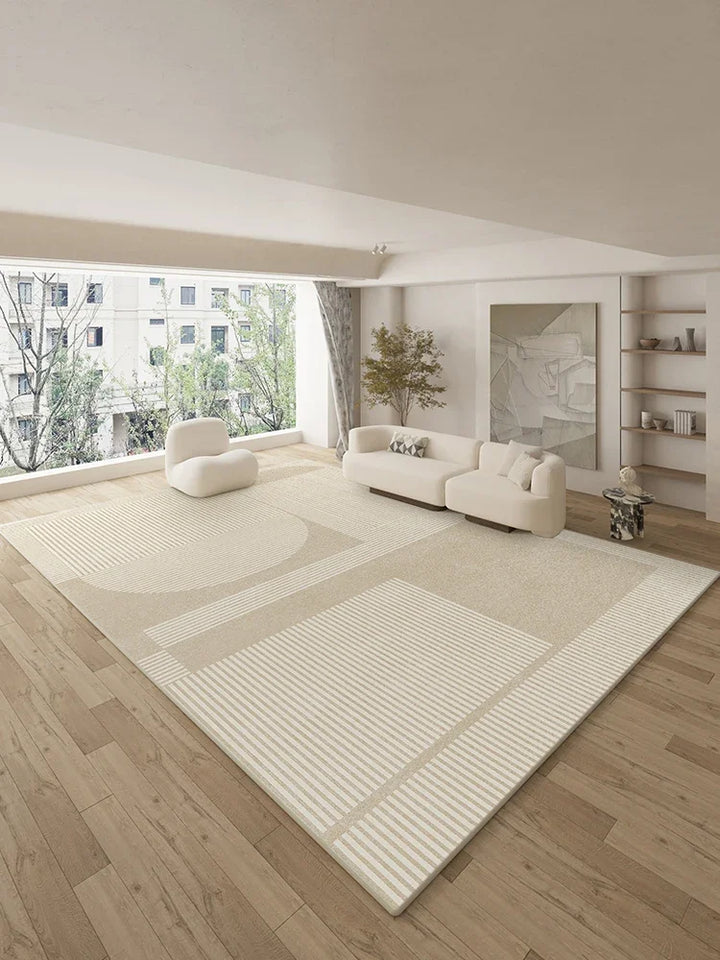 Rynx | Luxurious High-End Modern Style Large Living Room Rug Wabi-Sabi Style Coffee Table Rug Nordic Sofa Bedroom Rugs