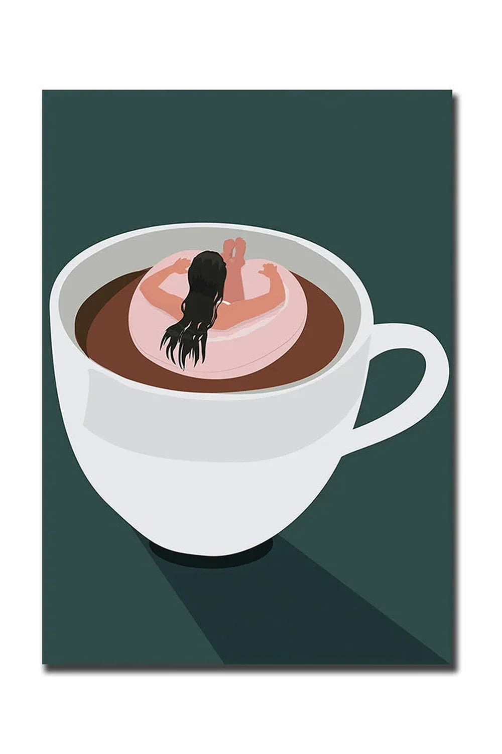 Lisslune | Good Morning Coffee Canvas Poster