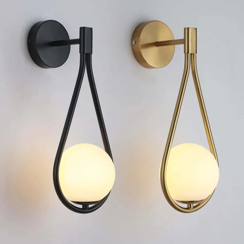 Lisslune | Drop Luxury Glass Balls Wall Lamp
