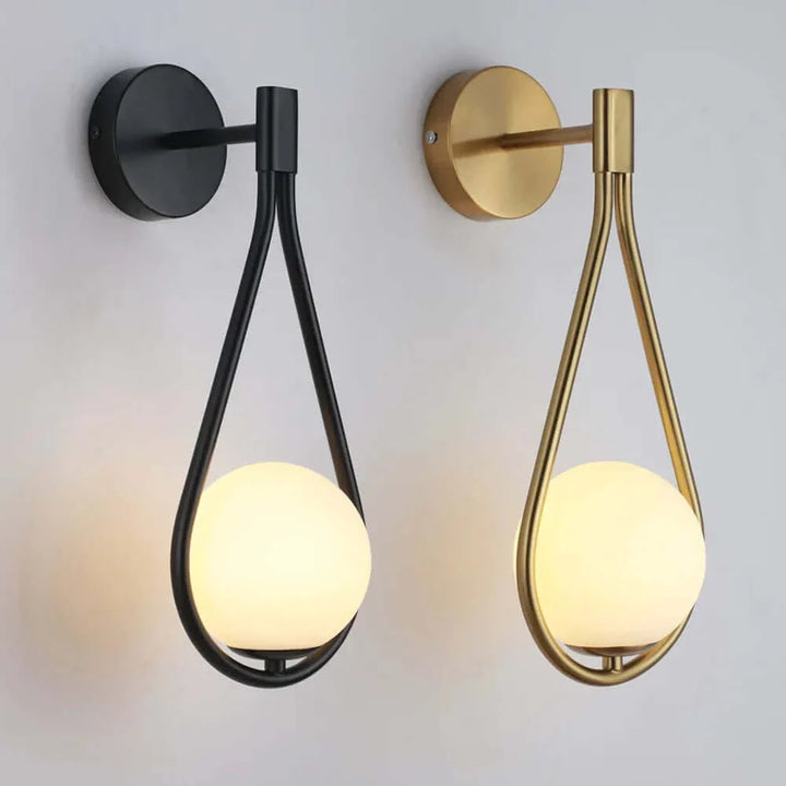 Lisslune | Drop Luxury Glass Balls Wall Lamp