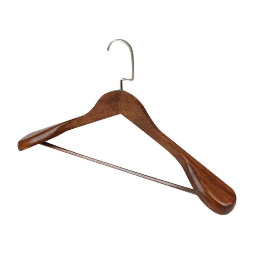 Lisslune | Elegant wooden hangers made of solid wood - Premium clothing storage solution
