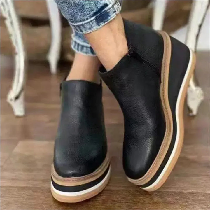 Lisslune | Orthopedic ankle boots for women