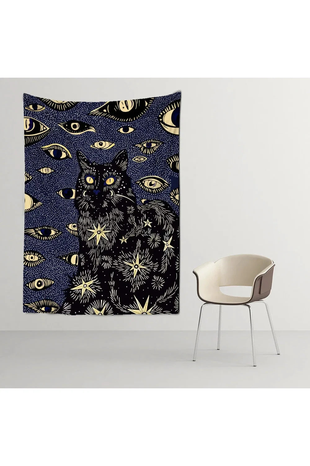 Lisslune | Midnight Cats Tapestry