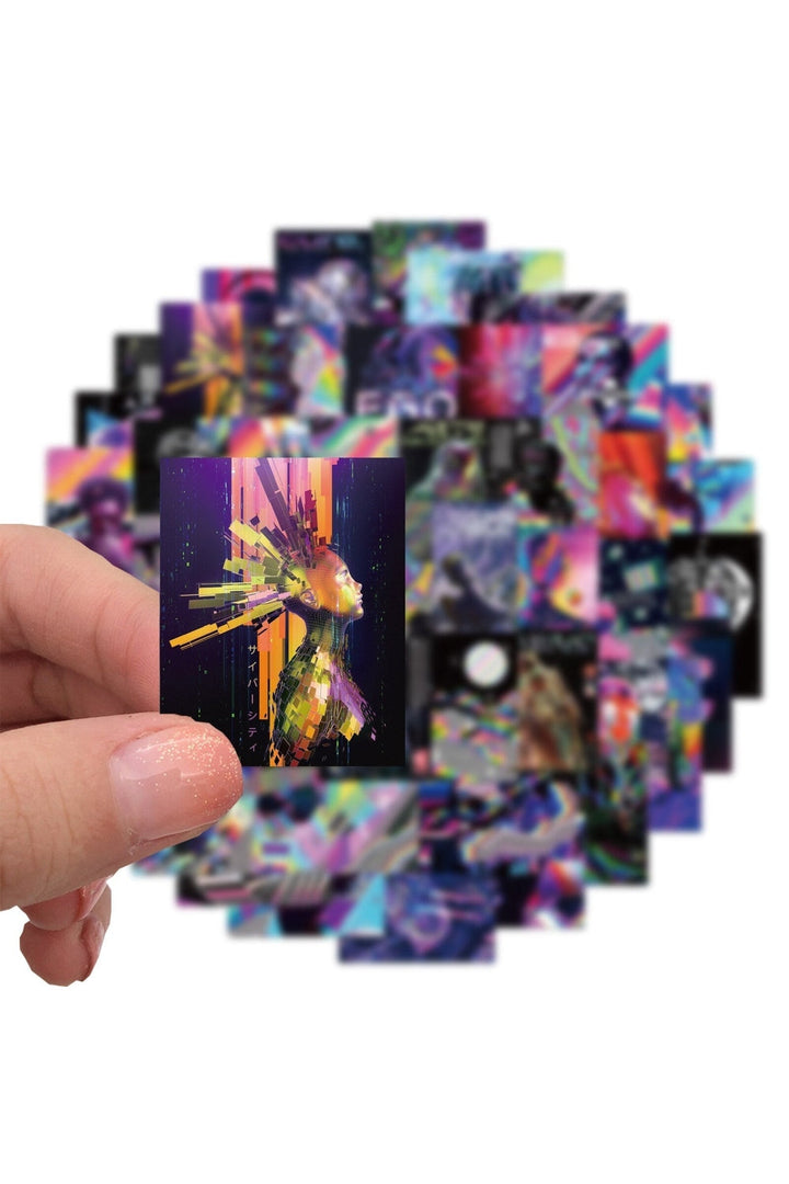 Lisslune | Graphic Art Sticker 10/30/50 pieces