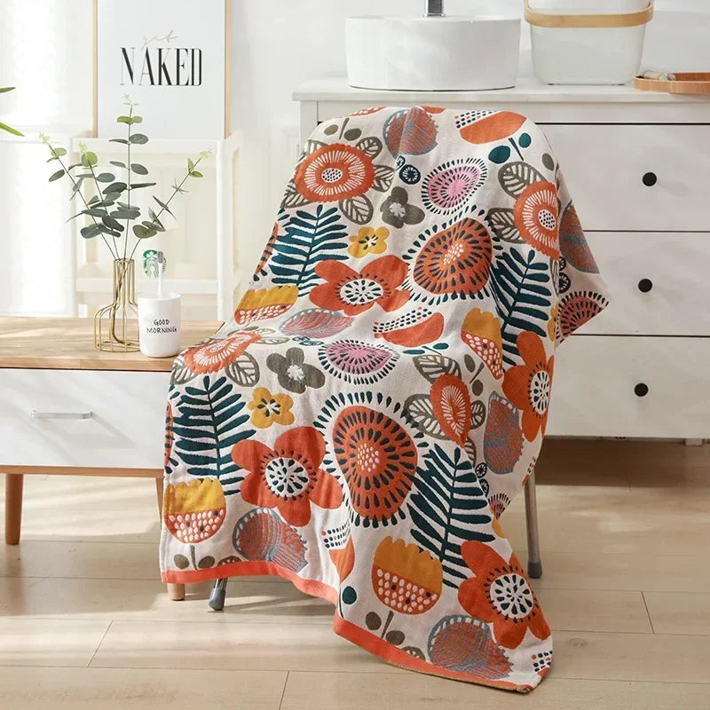Lisslune | botanical print blanket