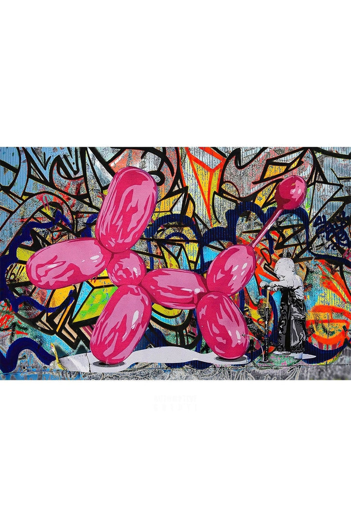 Lisslune | matching Graffiti Balloon Poster