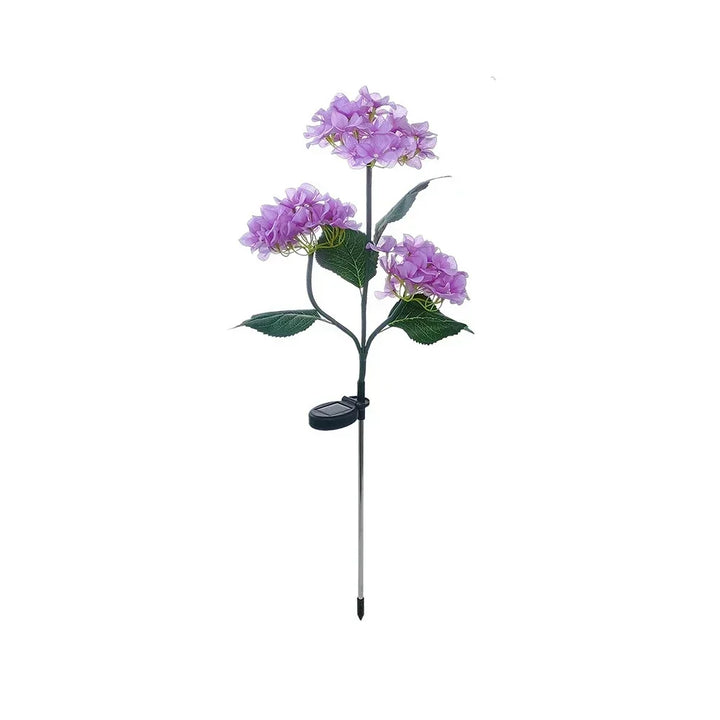 Lisslune | Soft Pink Glow Solar LED Flower Garden Light