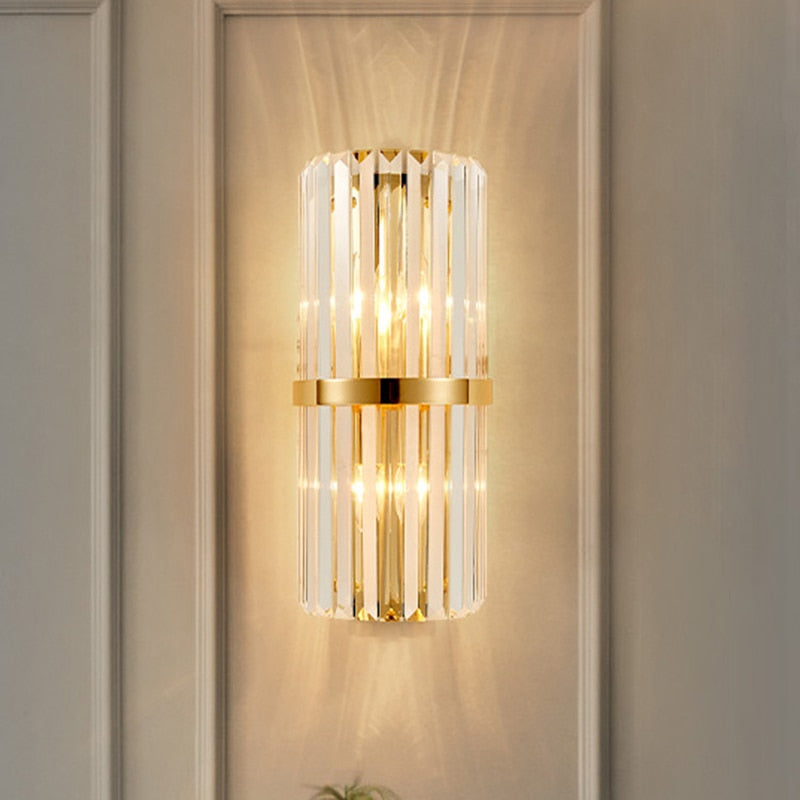 Lisslune | GoldenGleam – Elegant Gold Wall Light with Warm Glow