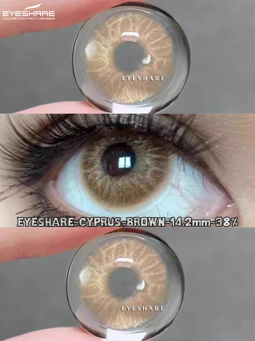 Rynx | 2pcs Color Contact Lenses Gray Soft Contact Naturally Cosmetic Color Lenses Blue Beautiful Pupils Annual Use