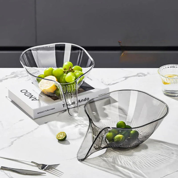 Lisslune | Crystal Clear Multifunctional Kitchen Drain Basket