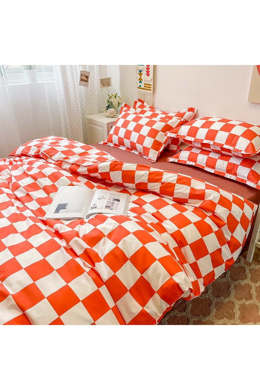 Lisslune | Checkered bedding collection