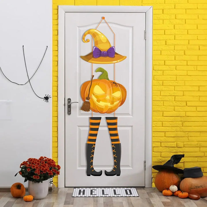 Rynx | Halloween Door Hanging Pumpkin Ghost Magical Hat Door Ornaments Home Garden Party Decoration