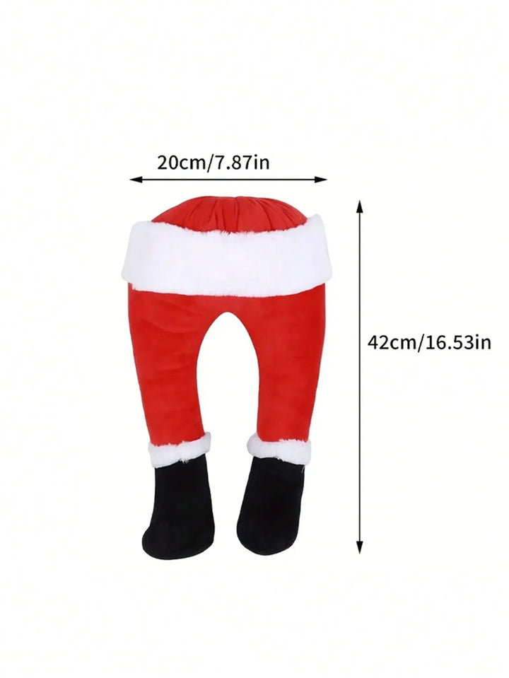 Rynx | 1pc Christmas tree decoration plush door decoration Santa legs Christmas tree door hanging decoration Christmas decoration for home
