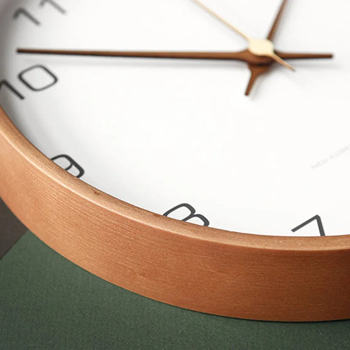Lisslune | TranscendTime | Wall clock made of wood and glass