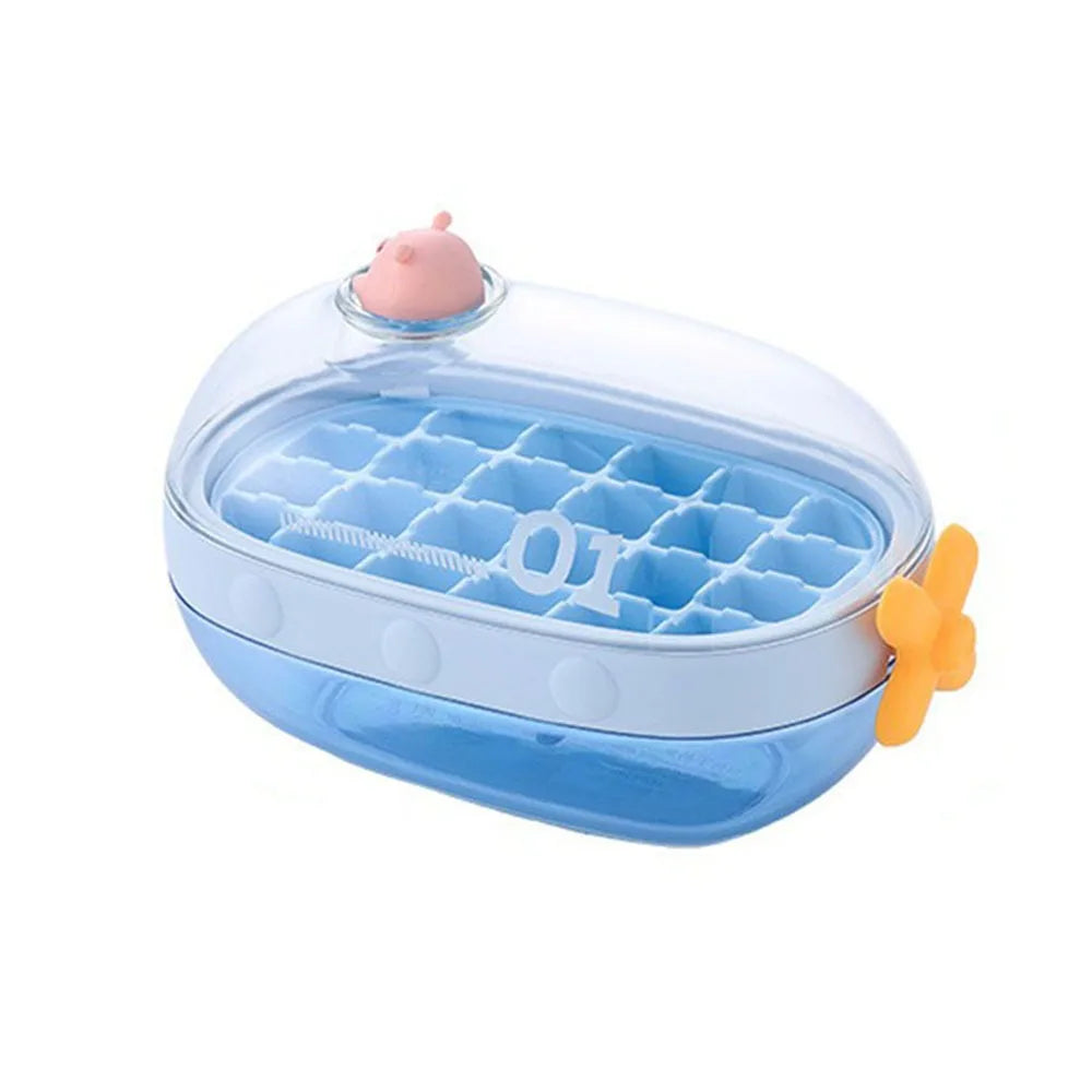 Lisslune | Cute Cartoon Rotating Knob Ice Cube Tray