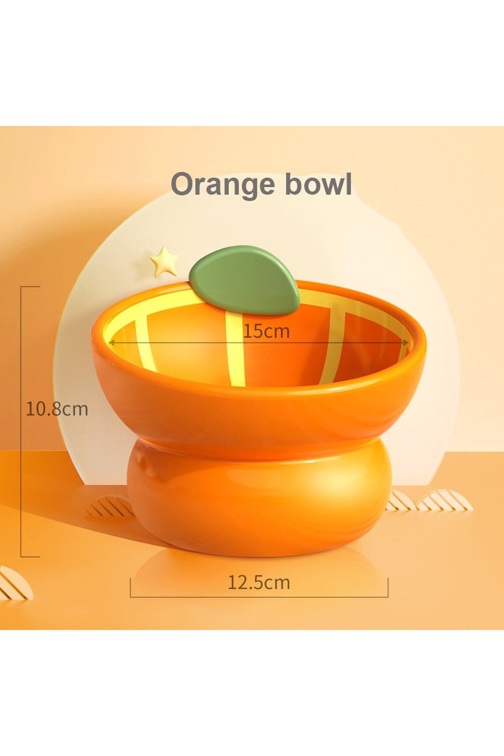 Lisslune | Fruit shape cat bowl