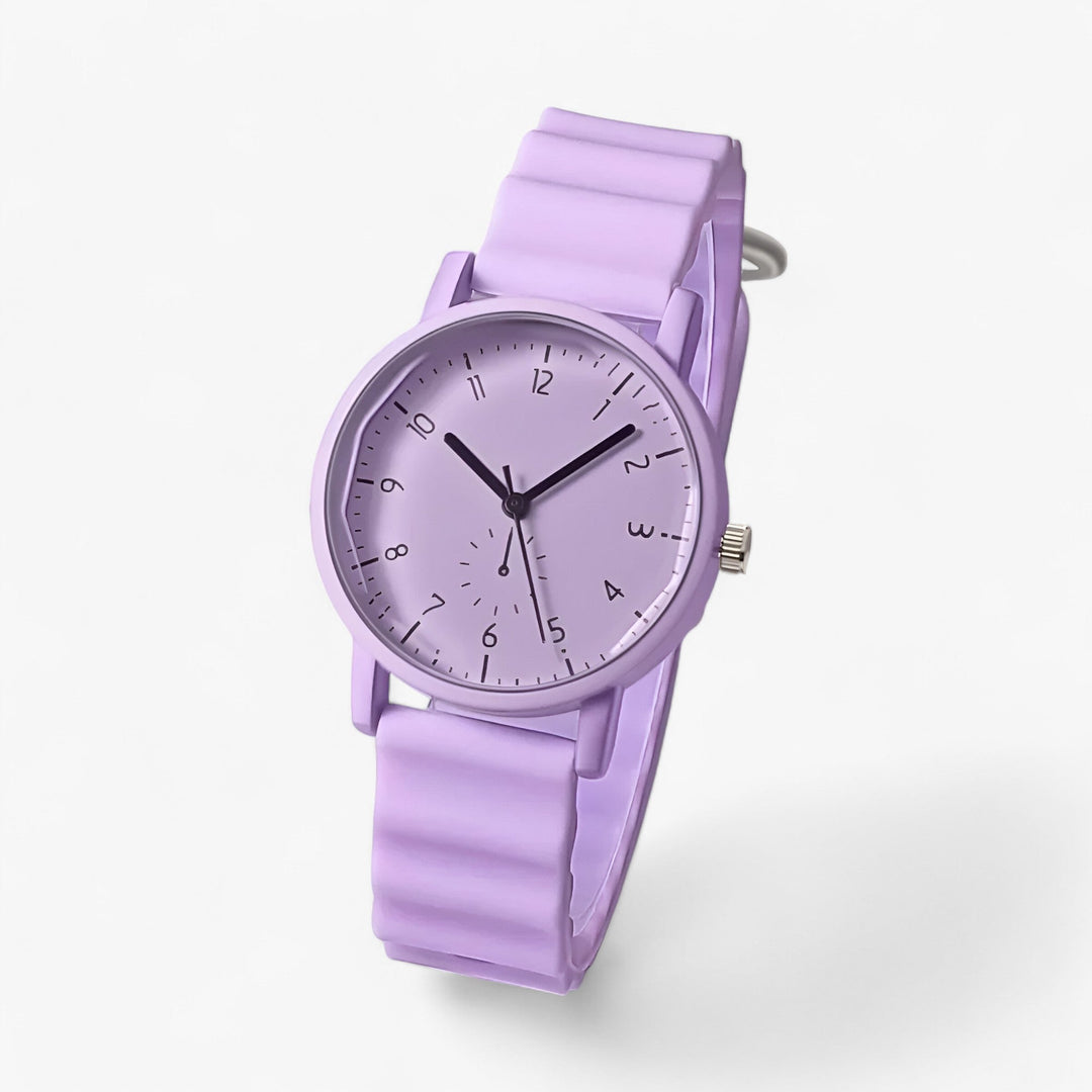 Lisslune | Mina Jelly Watch – Colourful Quartz Watch with Elegant Silicone Wave Strap