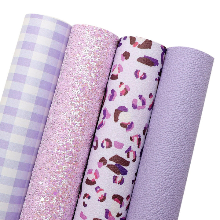 Lisslune | Glamorous Synthetic Leather DIY Craft Kit: Sparkle & Shine Bundle