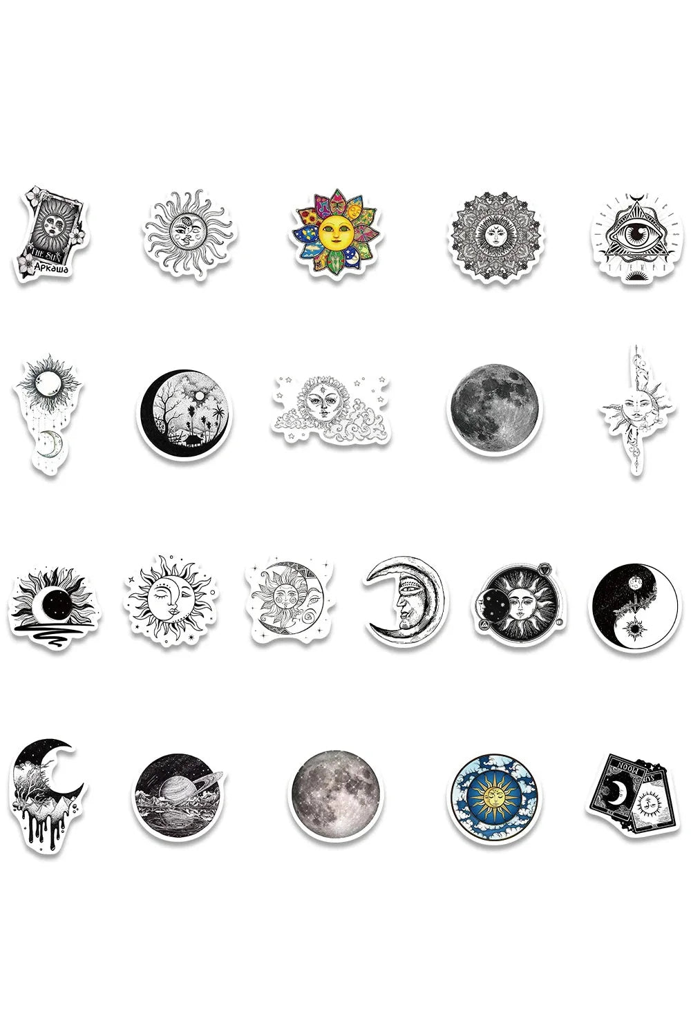 Lisslune | Moon Gothic Sticker