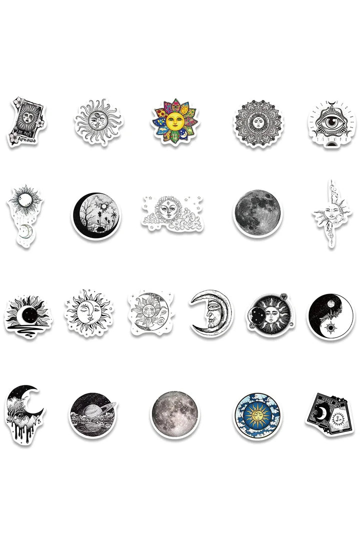 Lisslune | Moon Gothic Sticker