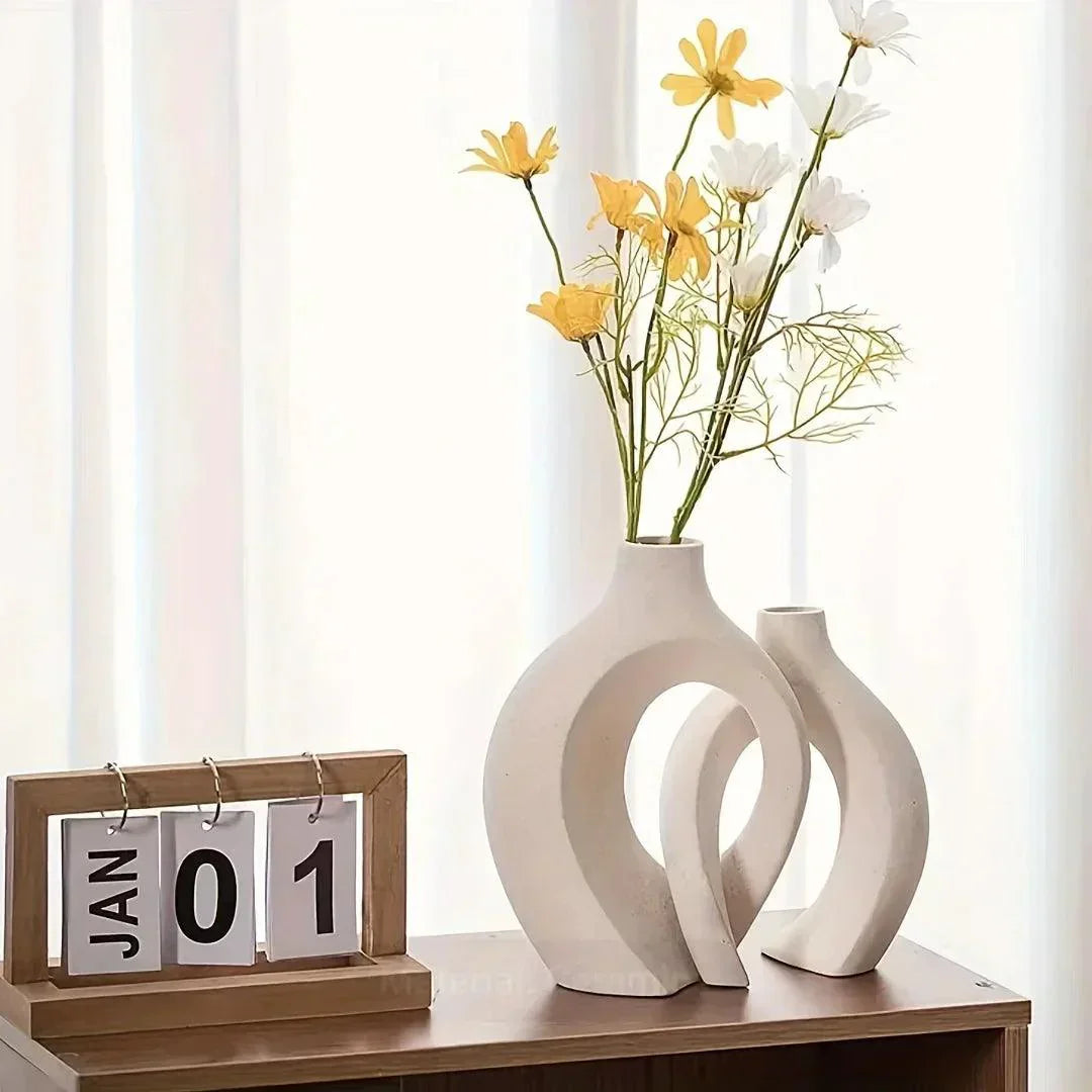 Lisslune | VaseAura - Nordic Ceramic Set