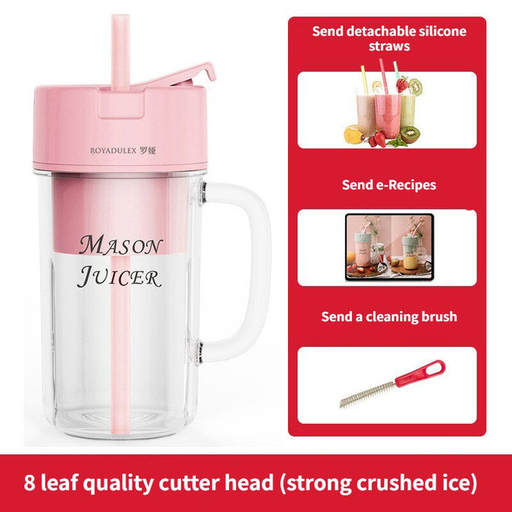 Lisslune | Modern Crush Blend Large Capacity Portable Juicer Cup