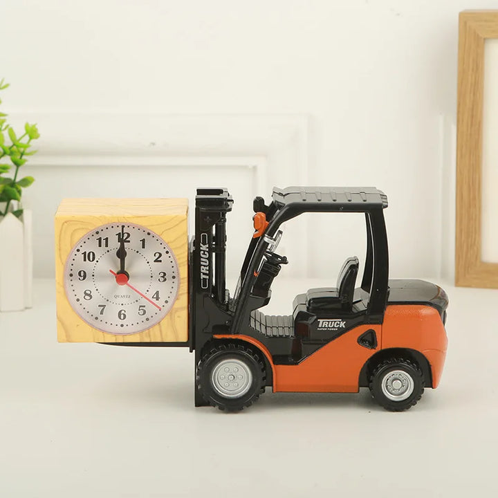Lisslune | Retro Forklift Unique Digital Clock