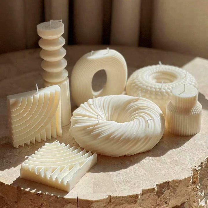 Lisslune | Versatile round silicone mold for DIY candles and treats