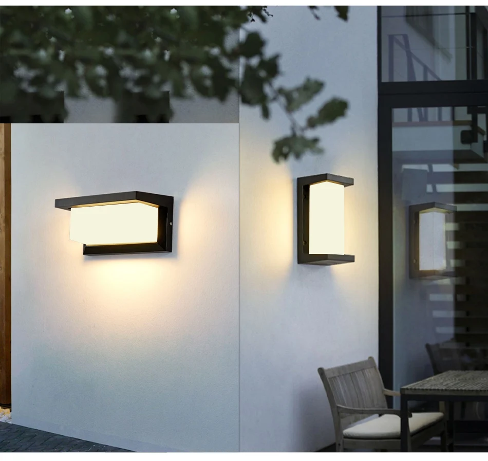 Lisslune | LED Motion Sensor Wall Light for Indoor & Outdoor