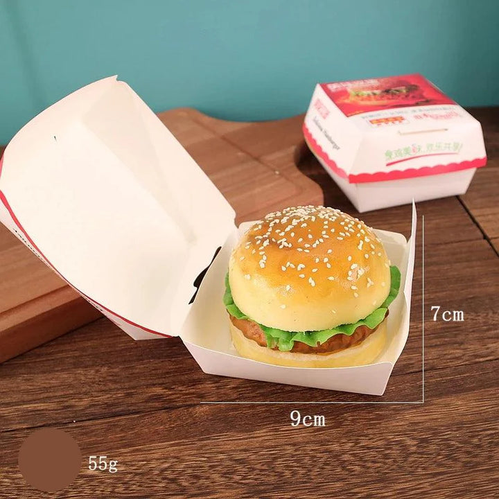 Lisslune | Lifelike Jumbo Big Mac Model - Ideal for Home Decor and Photography