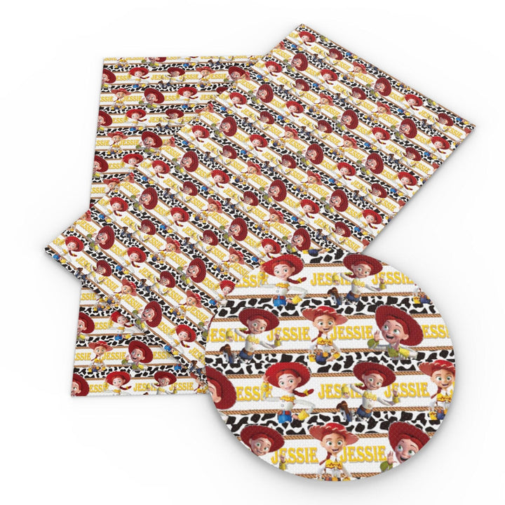Lisslune | Premium Cartoon Theme Synthetic Leather Craft Set with Waterproof PVC - Handicraft Treasures