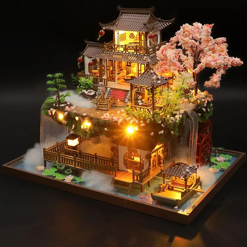 Lisslune | DIY Wooden Chinese Ancient Casa Miniature Building Kit