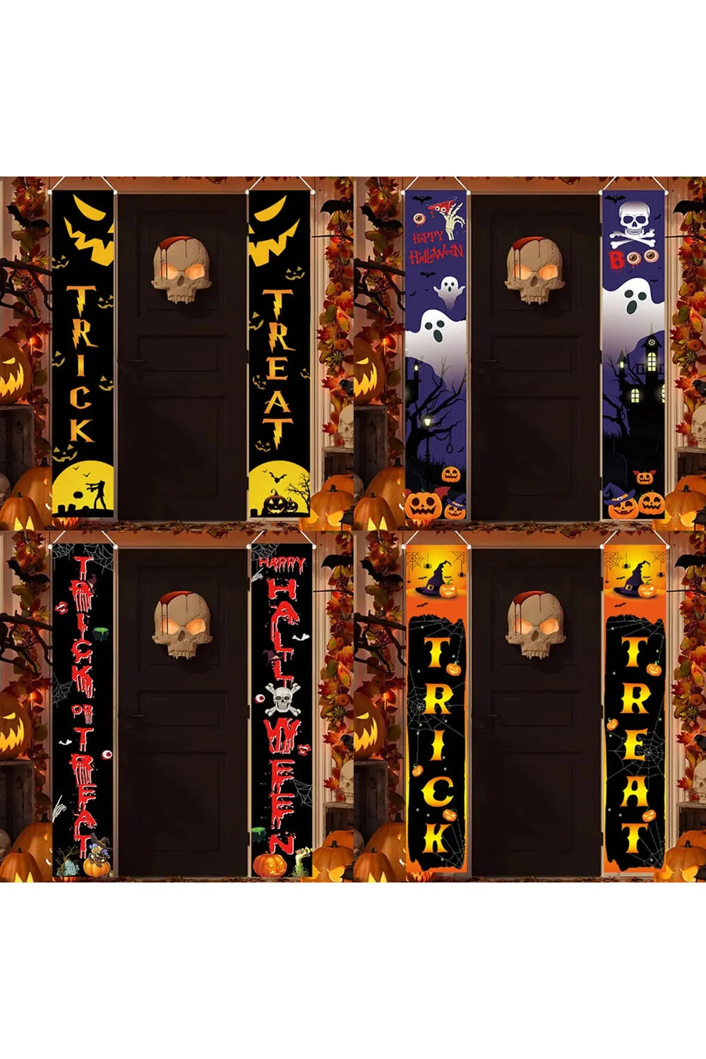 Lisslune | Halloween Trick-or-Treat Tapestry