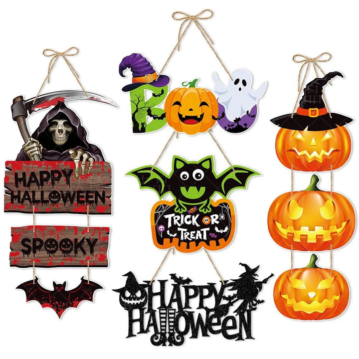 Rynx | 1.5 m 10LED Halloween String Lights Pumpkin Skull Eyes Balls Ghost Festival Party Lantern Trick or Treat Happy Halloween Day Decor