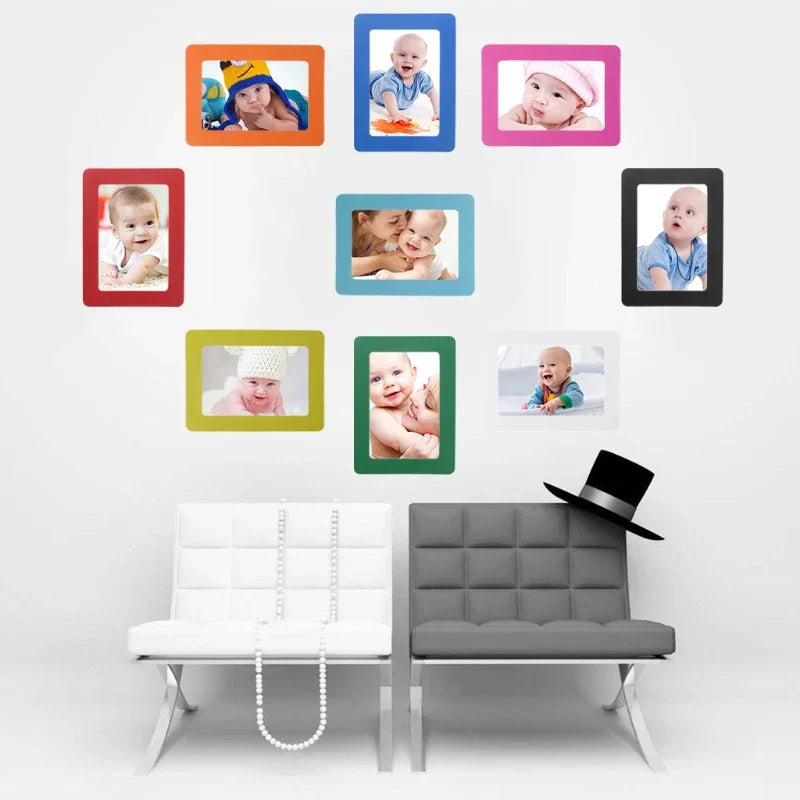 Lisslune | Magnetic Fridge Colorful DIY Photo Frames