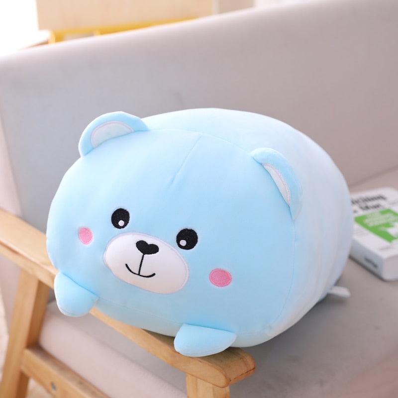 Lisslune | Cuddly Cartoon Animal Companion Pillow - Plush Cuddly Friends